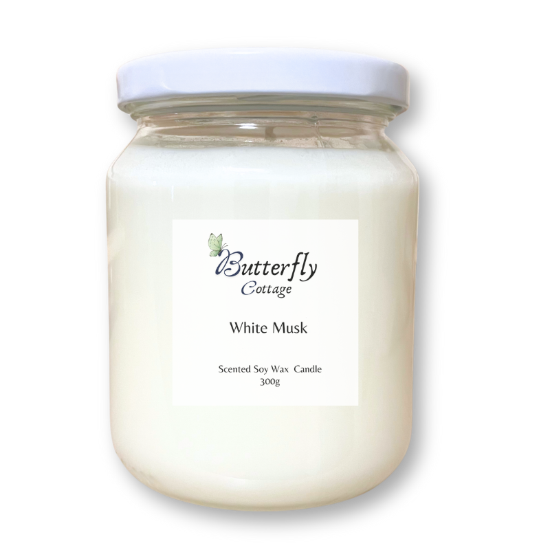 White Musk Jar Candle